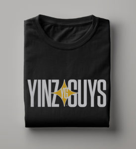Yinz Guys Steel Grey T
